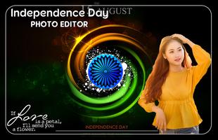 Independence Day Photo Editor Cartaz