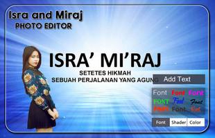Isra and Miraj Photo Editor capture d'écran 1