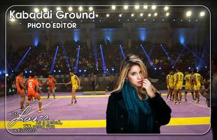 Kabaddi Ground Photo Editor Affiche