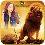 Lion Photo Editor أيقونة