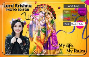 Lord Krishna Photo Editor capture d'écran 1