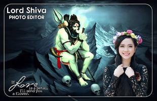 Lord Shiva Photo Editor Affiche