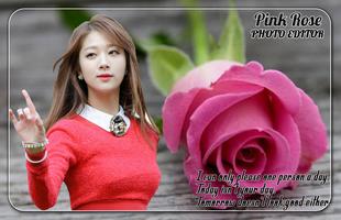 Pink Rose Photo Editor ภาพหน้าจอ 2