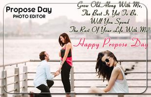 Propose Day Photo Editor capture d'écran 2