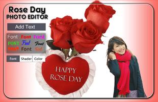 Rose Day Photo Editor capture d'écran 1