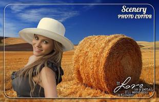Scenery Photo Editor poster