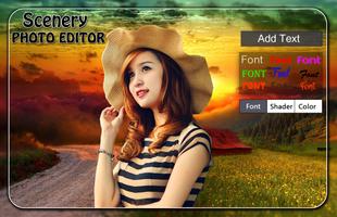 Scenery Photo Editor screenshot 1