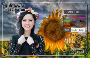 Sunflower Photo Editor скриншот 1