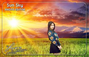 Sun Sky Photo Editor پوسٹر