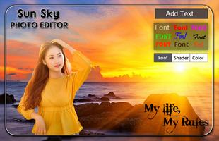 Sun Sky Photo Editor 스크린샷 1