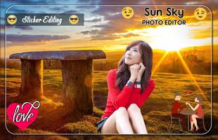 Sun Sky Photo Editor اسکرین شاٹ 3