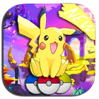 Super Pikachu jump icon