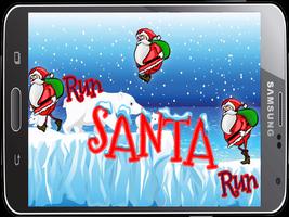 jump santa Run adventures الملصق