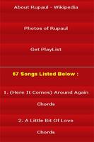 All Songs of Rupaul capture d'écran 2