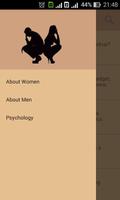 Psychology of men and women and relationships poster