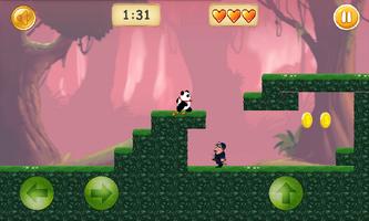 Temple panda forest run screenshot 1