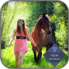 Horse Riding Photo Suit Editor-icoon
