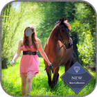 Horse Riding Photo Suit Editor icône