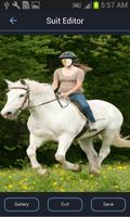 Horse Riding Photo Suit Editor capture d'écran 2