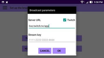 Smooth Live Streaming Encoder स्क्रीनशॉट 3