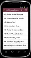 INDIRIMBO ZO GUHIMBAZA IMANA capture d'écran 1