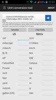 US - Metric unit conversion โปสเตอร์