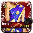 Indian Women Saree Photo Shoot أيقونة