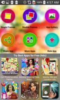 Love Couple Photo Collage Plakat