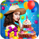 birthday photo frame with name and photo 2020 APK
