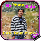 My Photo Rain live wallpaper icône
