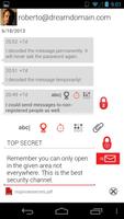 Secure Send Private Messenger captura de pantalla 1