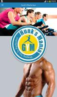Hunk's Mania Fitness Hub Gym पोस्टर