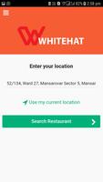 WhiteHat Restaurant App plakat