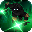 The Ninja Shadow Turtle Run and Fight