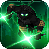 The Ninja Shadow Turtle Run and Fight icône