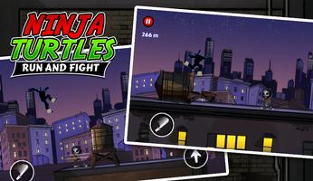 The Ninja Shadow Turtle Run and Fight capture d'écran 2