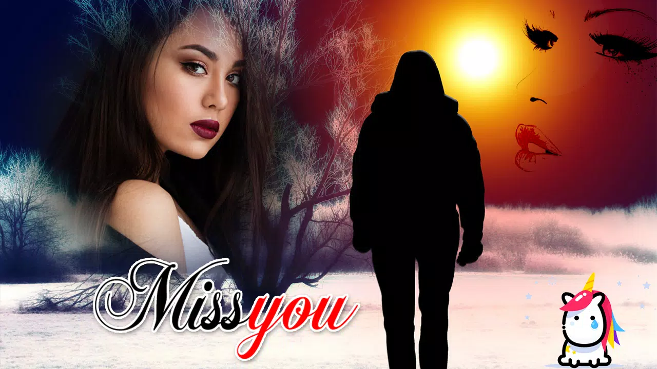 Miss You Photo Editor - Sad Girl, Boy Photo Maker APK for Android ...