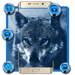 Ice Wolf  Theme APK Herunterladen
