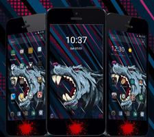 برنامه‌نما Roar Blood Wolf wallpaper عکس از صفحه