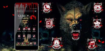 Lobo oscuridad Sangre Launcher