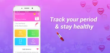 Period Tracker Wonder, Fertile, Ovulation Calendar