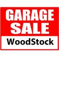WoodStock Garage  Sale poster