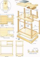 woodwork پوسٹر