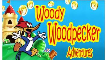 Woody Wood Super Woodpecker Adventure World पोस्टर