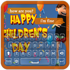 Children's Day Keyboard Theme icône