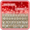 ”Glitter Keyboard Theme