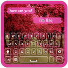 Pink Forest Keyboard-icoon