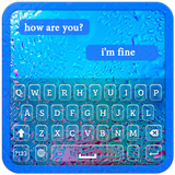 Rainy Glass Keyboard أيقونة