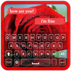 Red Rose Keyboard icône
