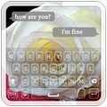 White Rose Keyboard Theme